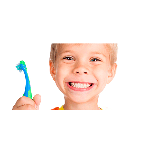 niño con una sonrisa saludable